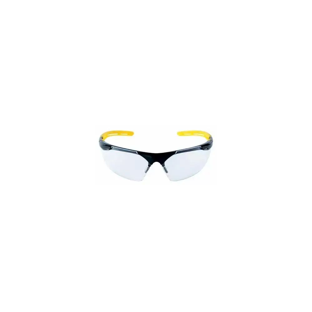 3M Black & Yellow Frame Clear Lens Safety Glasses