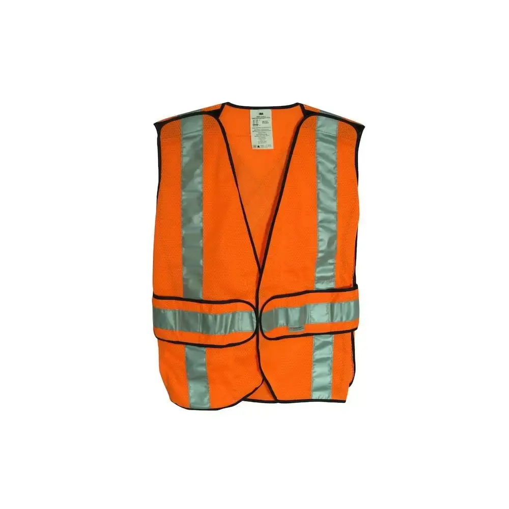 3M Scotchlite Fluorescent Orange Hi Vis Reflective Safety Vest