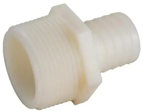 Anderson 53701-0402 Nylon Hose Barb, 1/4 x 1/8
