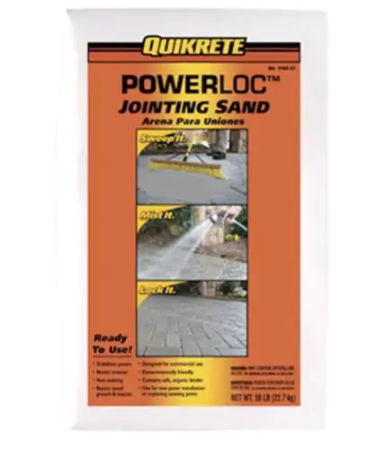 Quikrete 115047 Powerloc Joint Sand 50 Lb