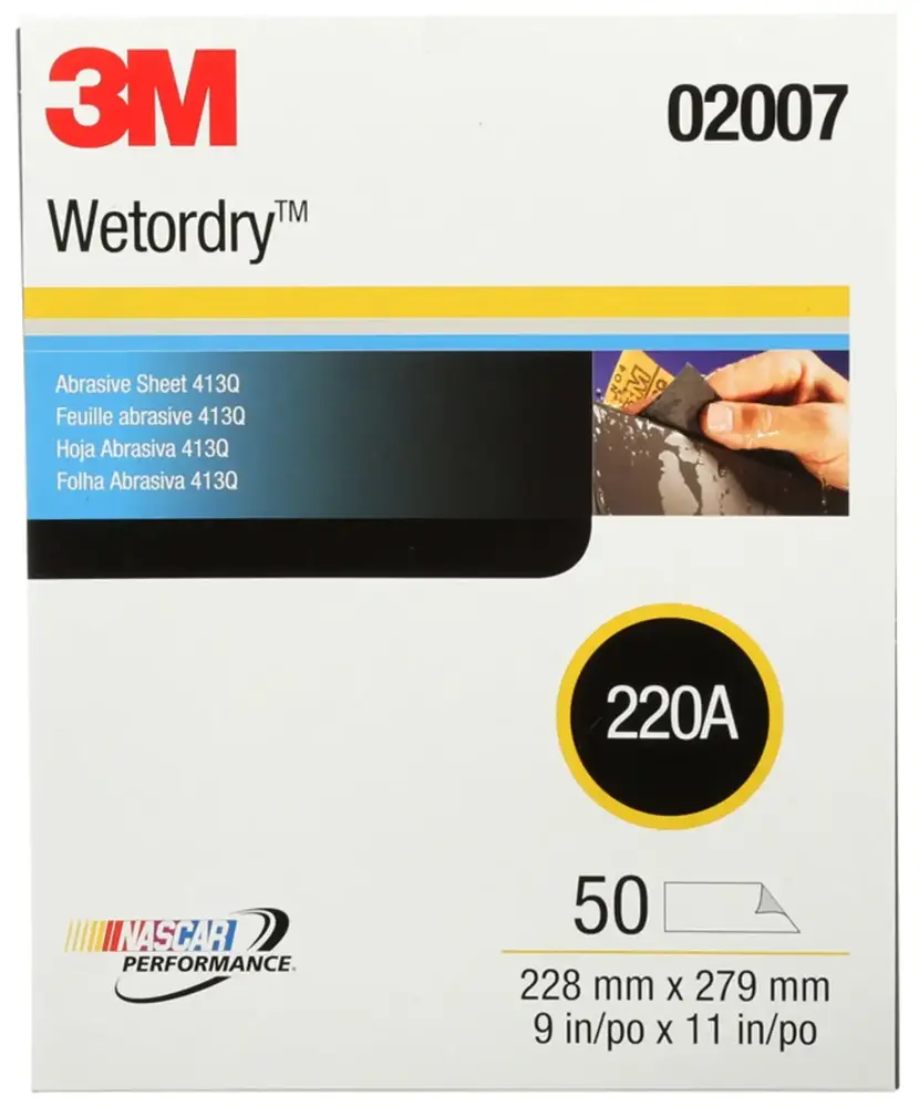 3M 02007 Wetordry Sanding Sheets