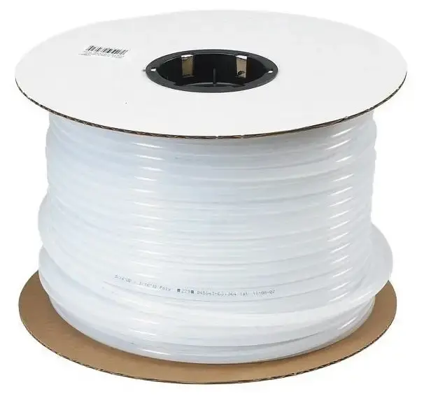 Abbott Rubber T16005003/RPGE Non-Toxic Polyethylene Tubing, 1/4 ID x 3/8 OD x 300' Spool, White