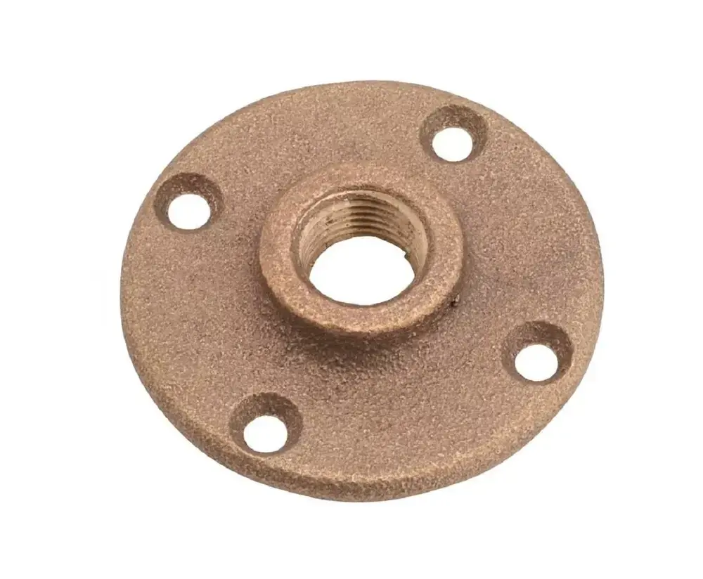 Anderson Metal 38151-12 Brass Floor Flange,3/4