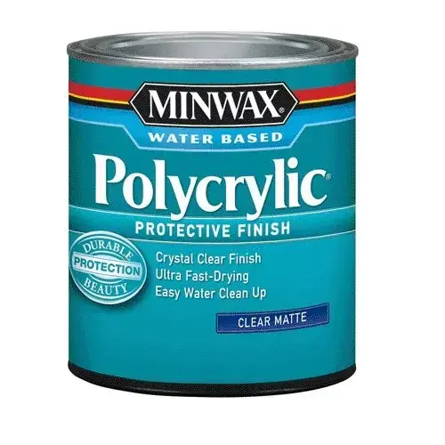 Minwax 62222 Polycrylic Protective Finish, Quart