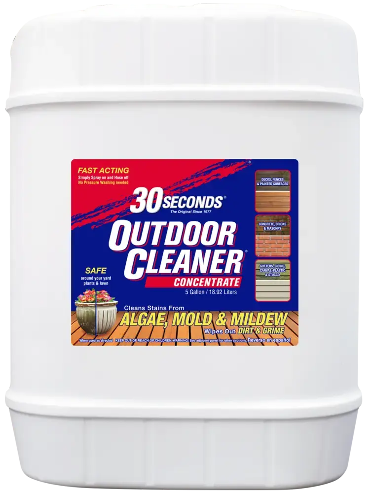 30 Seconds 5G30S Outdoor Cleaner, 5 Gallon